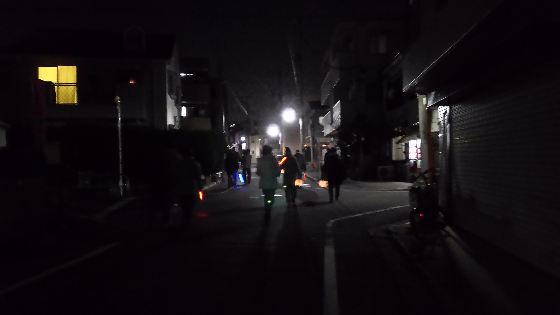 町会内のパトロール